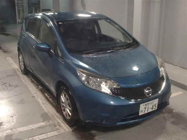 Japan Auction Vehicles 12 2015 Nissan Note X FOUR auction photo