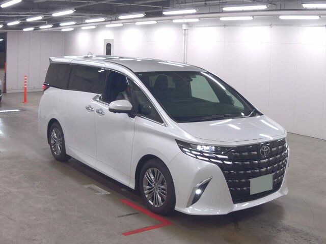 2025 Toyota Alphard Z Japan auction vehicle