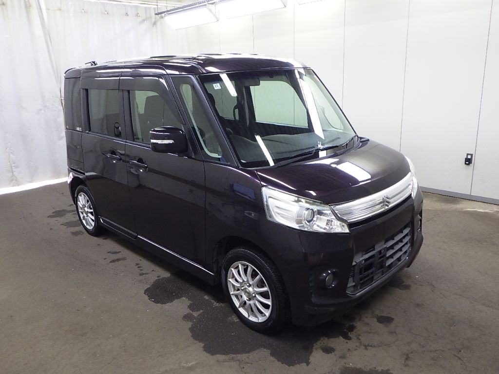Japan Auction Vehicles 12 2014 Suzuki Spacia Custom GS auction photo