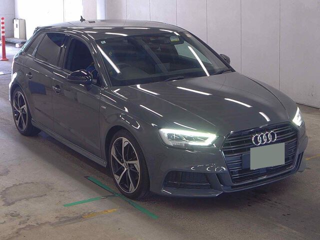2020 Audi A3 スポB SラブラックS Japan auction vehicle