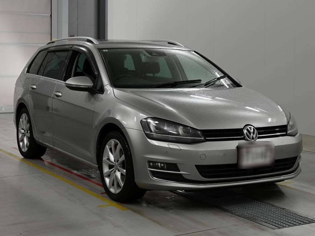 2015 Volkswagen VW ゴルフヴァリアント TSIハイラインブルーモーション auction photo 5