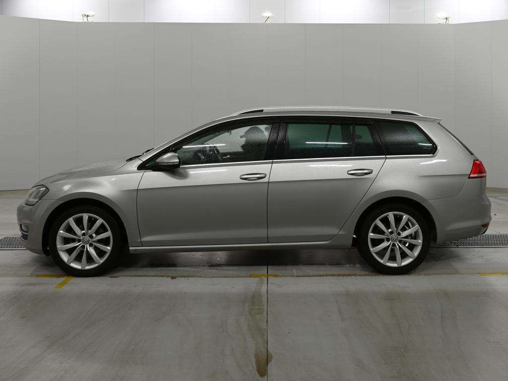 2015 Volkswagen VW ゴルフヴァリアント TSIハイラインブルーモーション auction photo 4