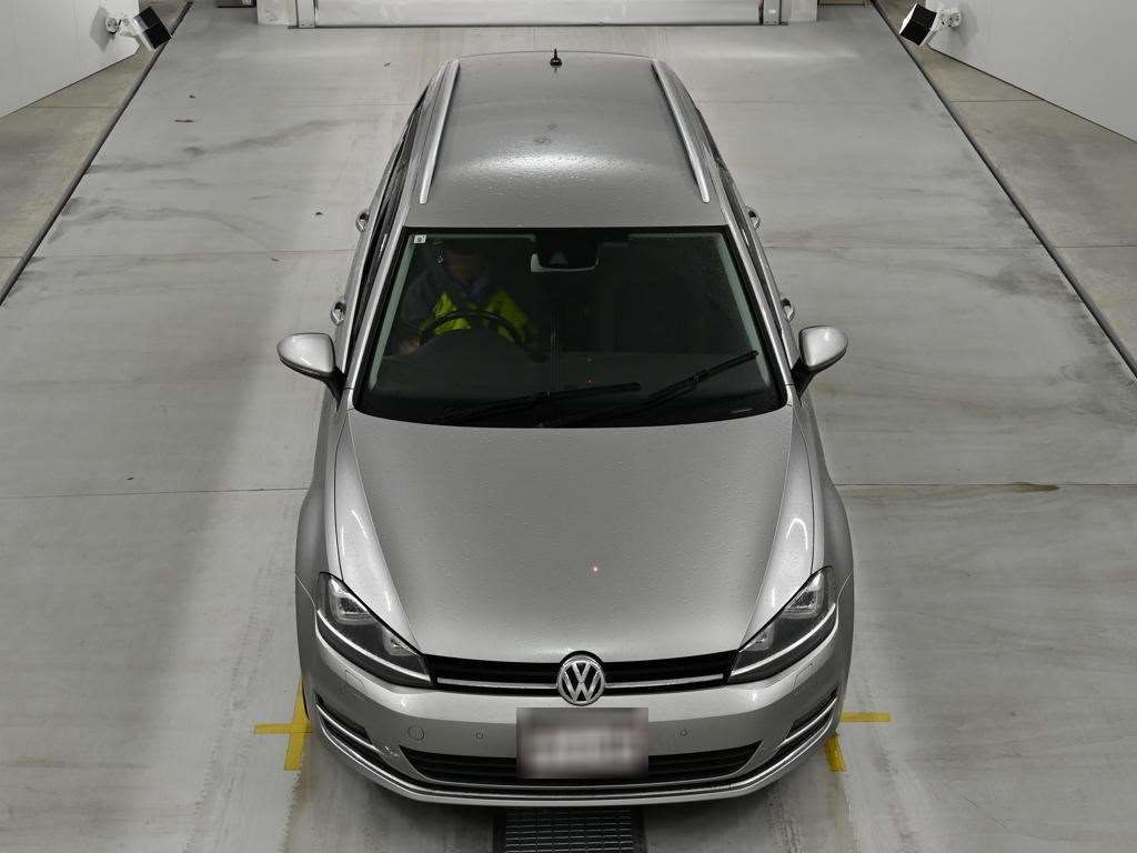 2015 Volkswagen VW ゴルフヴァリアント TSIハイラインブルーモーション auction photo 7