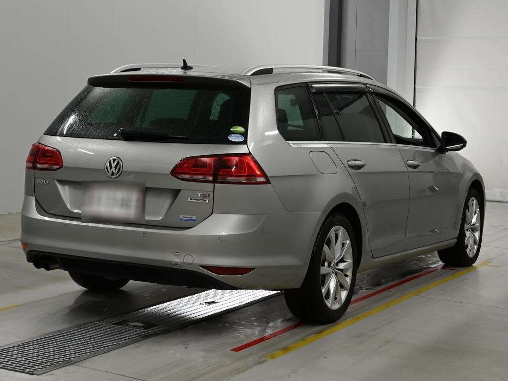 2015 Volkswagen VW ゴルフヴァリアント TSIハイラインブルーモーション auction photo 2