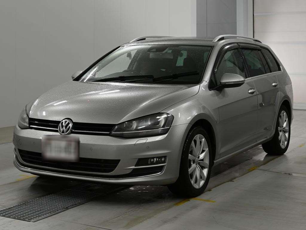 Japan Auction Vehicles 14 2015 Volkswagen VW ゴルフヴァリアント TSIハイラインブルーモーション auction photo