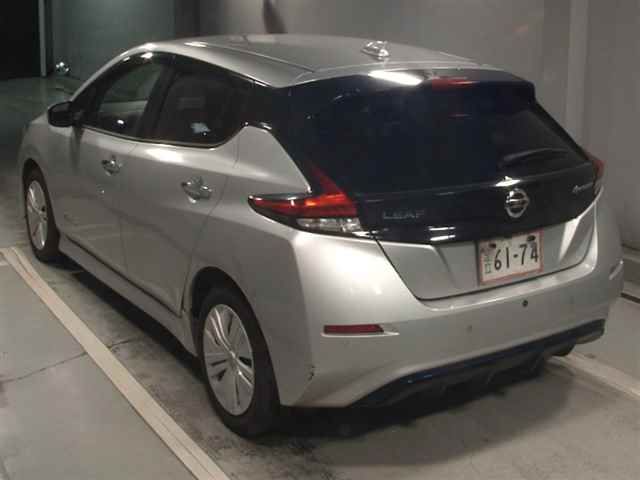 2020 Nissan Leaf S auction photo 2