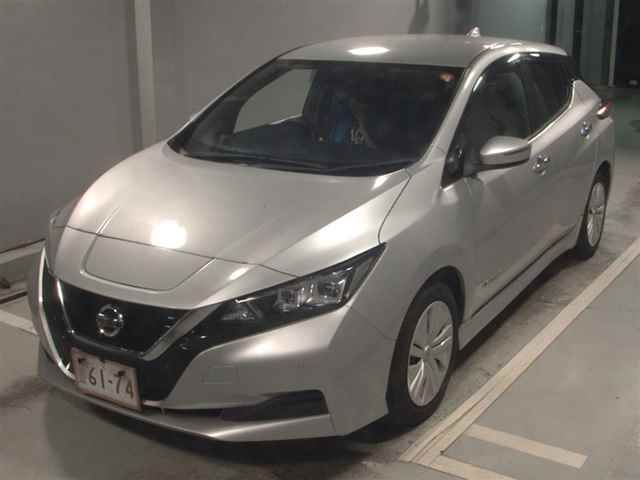 2020 Nissan Leaf S auction photo 4