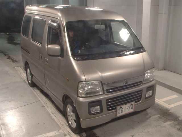 Japan Auction Vehicles 12 2002 Suzuki エブリィ ワゴン Joypop Turbo PZ High Roof auction photo