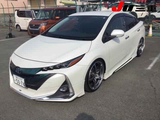 2017 Toyota Prius PHEV モデリスタエアロ S auction photo 9