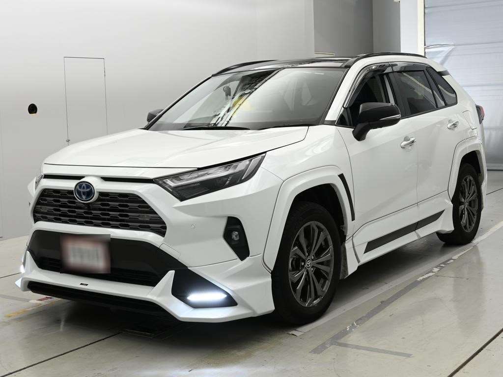 Japan Auction Vehicles 14 2023 Toyota RAV4 ハイブリッドG 4WD auction photo