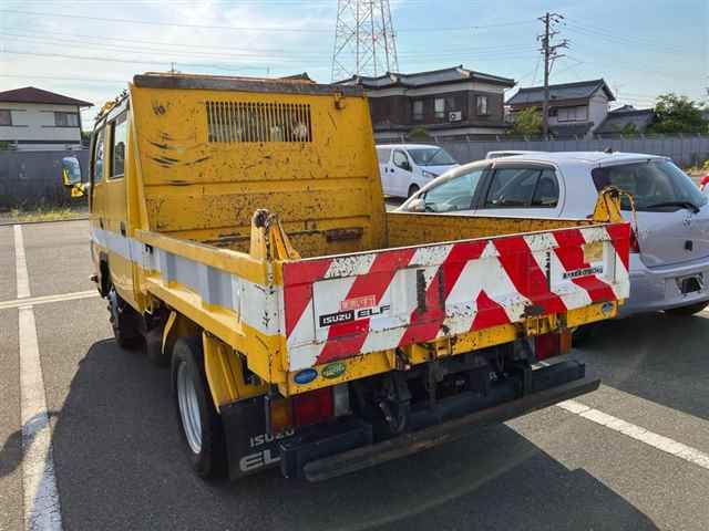 2011 Isuzu Elf ダブルキャブ ダンプ auction photo 2