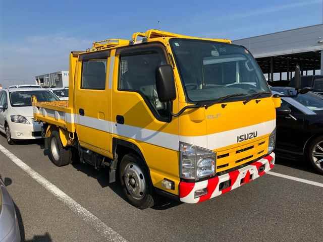 2011 Isuzu Elf ダブルキャブ ダンプ Japan auction vehicle