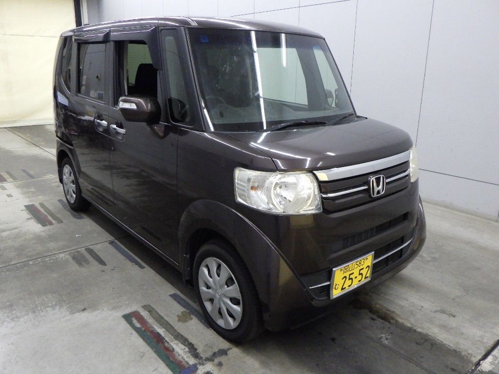 2016 Honda N-BOX G Turbo L Package Japan auction vehicle