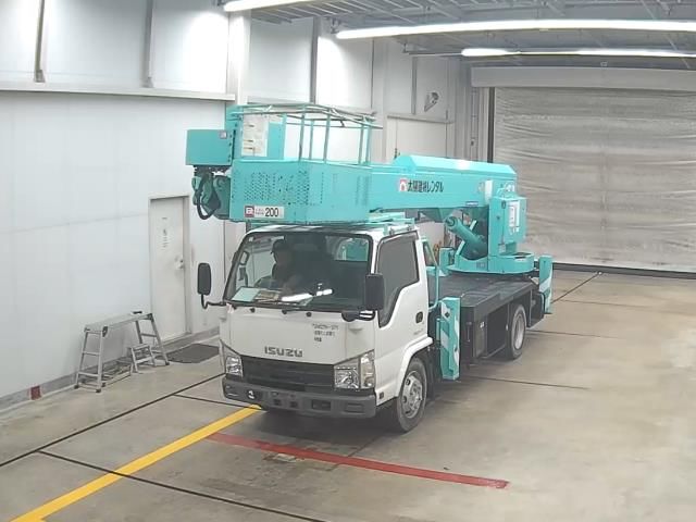 2007 Isuzu Elf 高所作業車 Japan auction vehicle