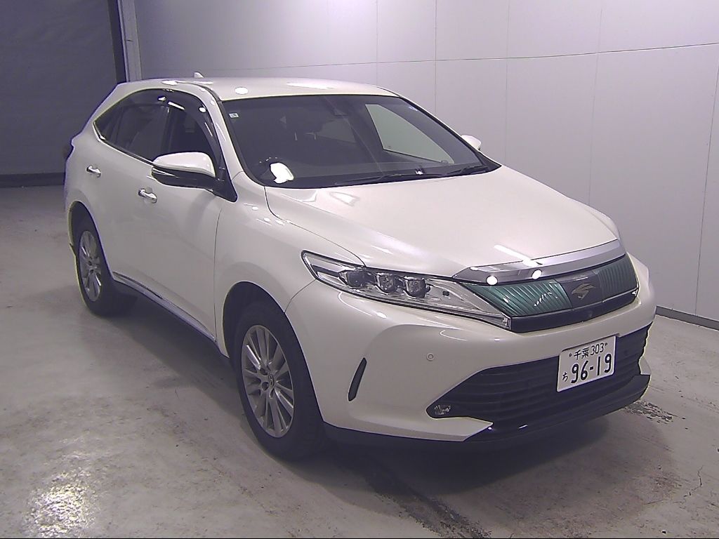 2019 Toyota Harrier progress Japan auction vehicle