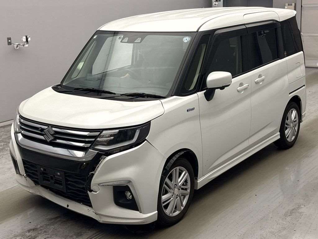 Japan Auction Vehicles 4 2023 Suzuki Solio ハイブリッドMZ auction photo