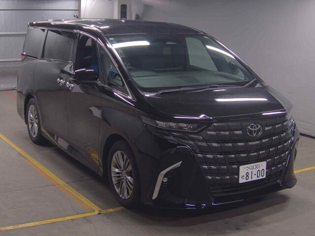 Japan Auction Vehicles 8 2025 Toyota Alphard Z auction photo