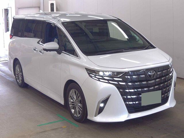 Japan Auction Vehicles 8 2025 Toyota Alphard Z auction photo