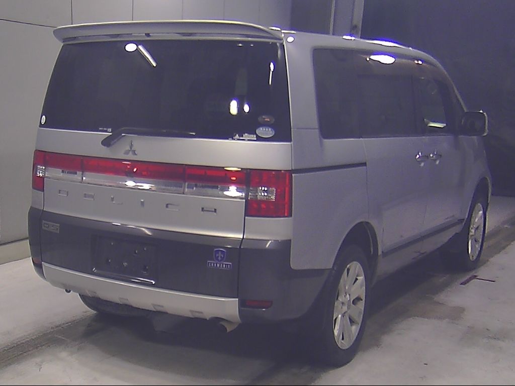 2008 Mitsubishi Delica D:5 4WD シャモニー 7人 auction photo 2