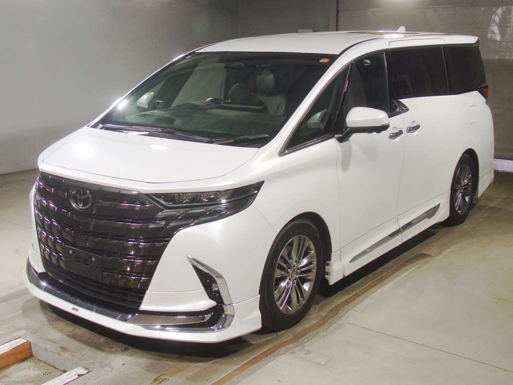 Japan Auction Vehicles 4 2023 Toyota Alphard Z 4WD auction photo