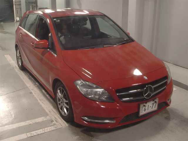 Japan Auction Vehicles 12 2013 Mercedes-Benz B-Class B180 Blue EF auction photo