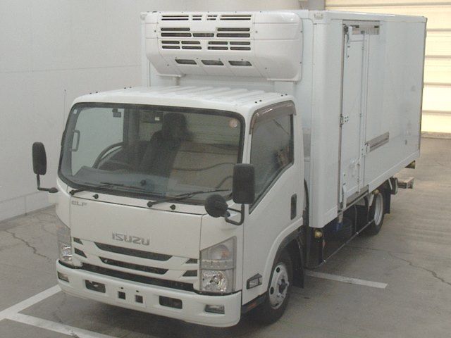 Japan Auction Vehicles 10 2018 Isuzu Elf 冷蔵・冷凍車 auction photo