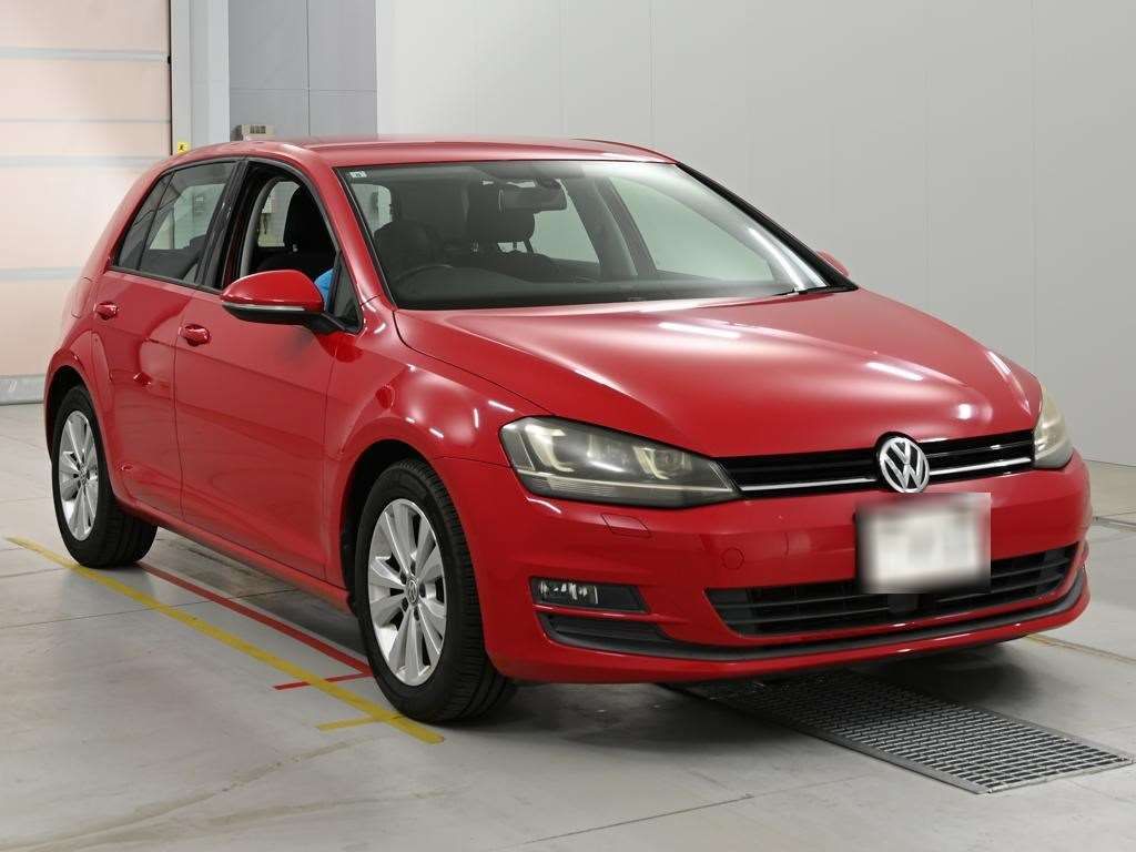 2013 Volkswagen VW ゴルフ TSIコンフォートラインブルモーション auction photo 5