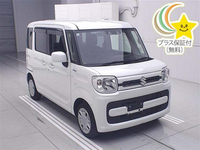 Japan Auction Vehicles 14 2021 Suzuki Spacia ハイブリッドG auction photo