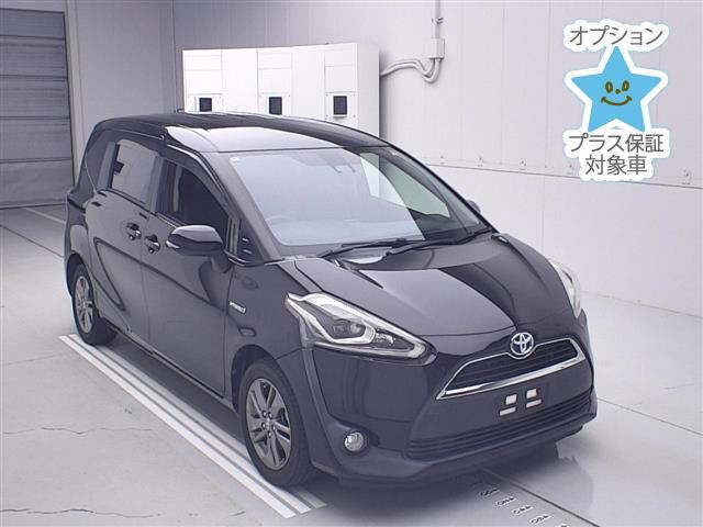 2018 Toyota Sienta ハイブリッドGクエロ トヨタセー selected Japan auction vehicle