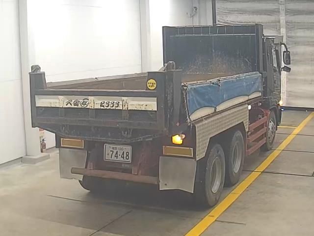 2001 Mitsubishi Fuso dump auction photo 2