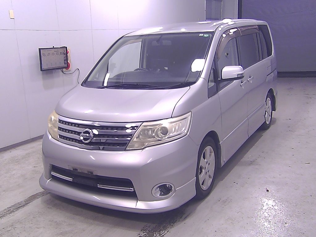 2009 Nissan Serena ハイウェイスターVセレクション auction photo 4