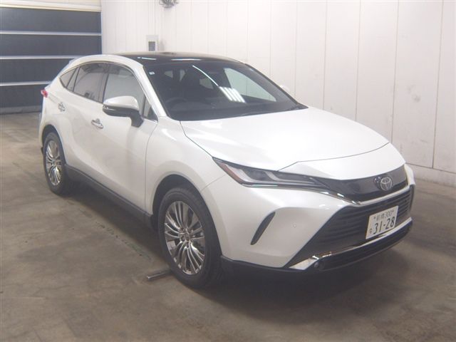 2026 Toyota Harrier Z Leather Package Japan auction vehicle