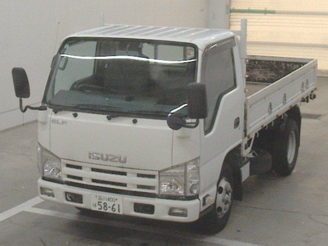 2014 Isuzu Elf 平ボディ Japan auction vehicle
