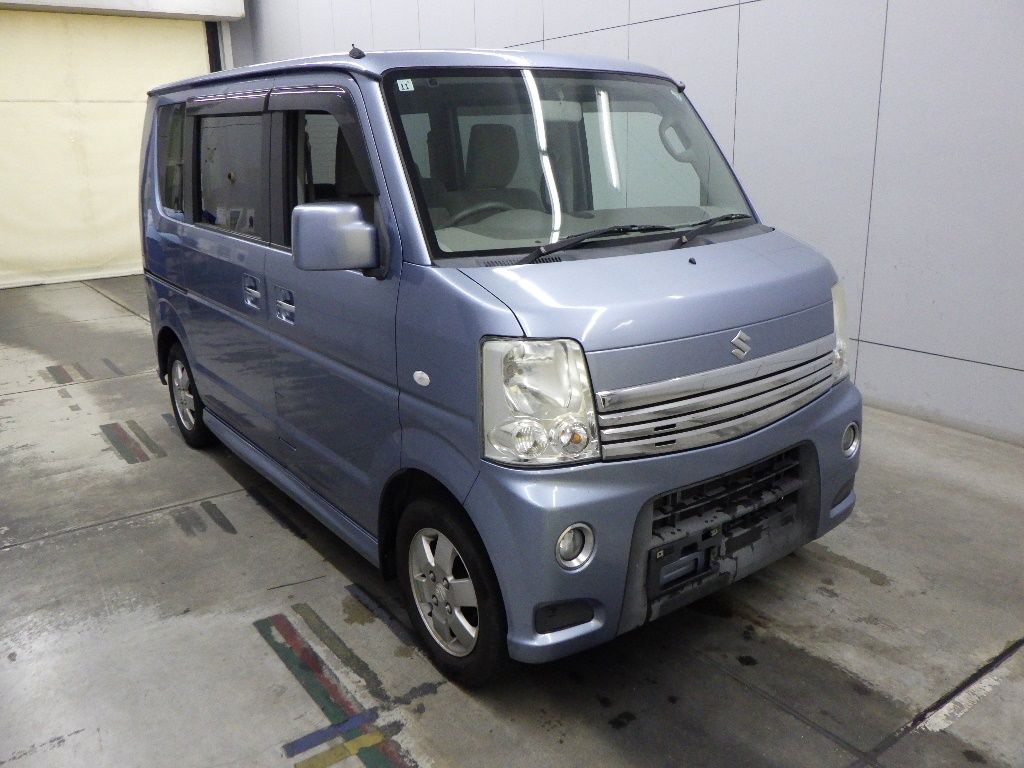 Japan Auction Vehicles 12 2013 Suzuki エブリィ ワゴン 4WD PZターボ auction photo