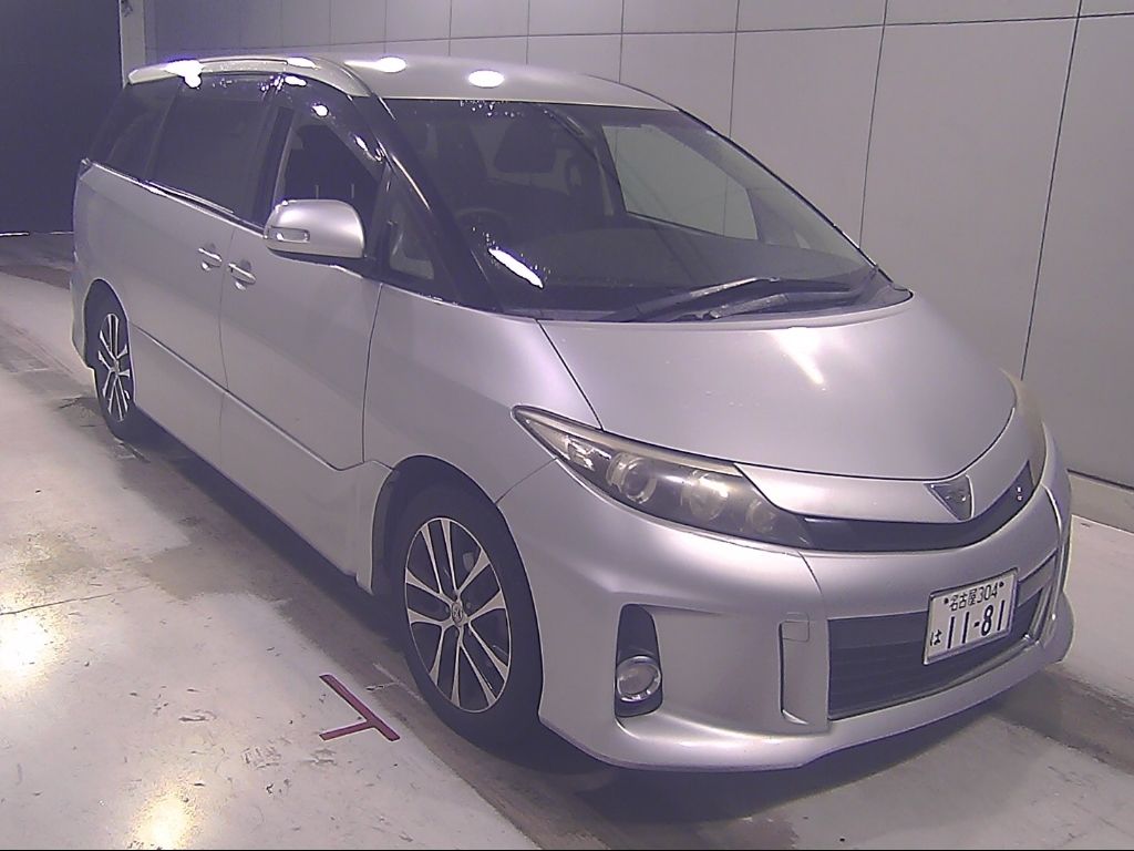 Japan Auction Vehicles 10 2013 Toyota Estima アエラス 8人 auction photo