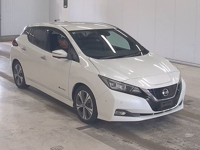 Japan Auction Vehicles 8 2019 Nissan Leaf G auction photo