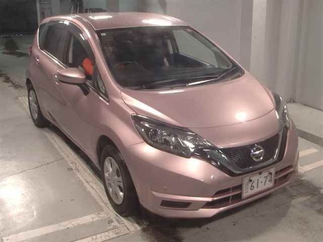 Japan Auction Vehicles 12 2020 Nissan Note X Emabrake auction photo