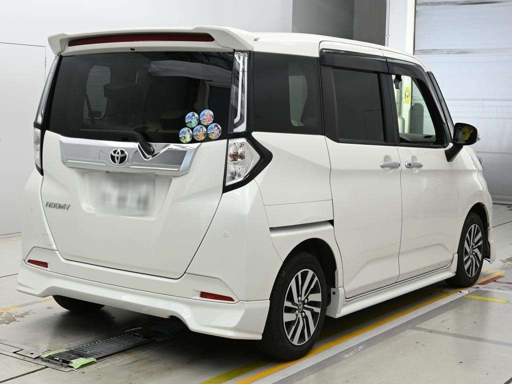 2023 Toyota Roomy カスタムG 4WD auction photo 2