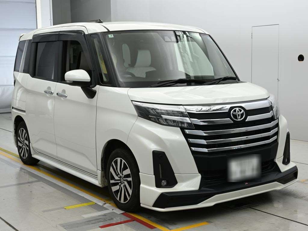 2023 Toyota Roomy カスタムG 4WD auction photo 5