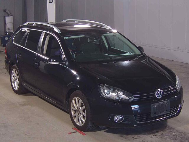 Japan Auction Vehicles 8 2012 Volkswagen ゴルフヴァリアント TSI ConfotoPre ED auction photo