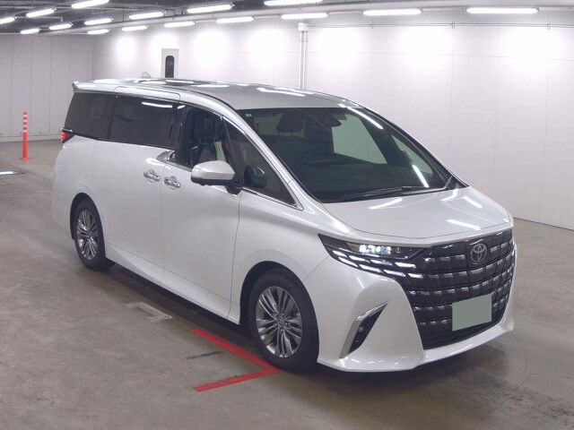 Japan Auction Vehicles 8 2025 Toyota Alphard Z auction photo