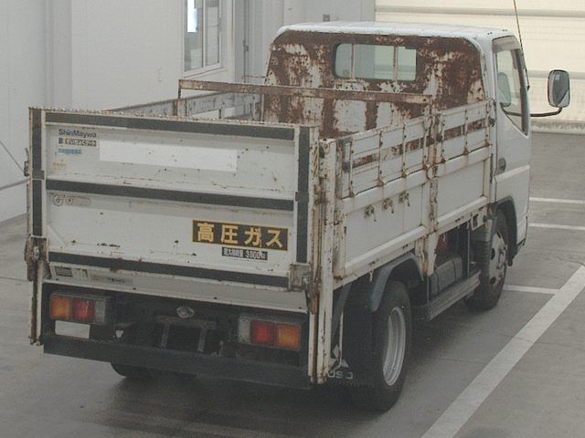 2007 Mitsubishi Fuso Canter 平ボディ auction photo 2