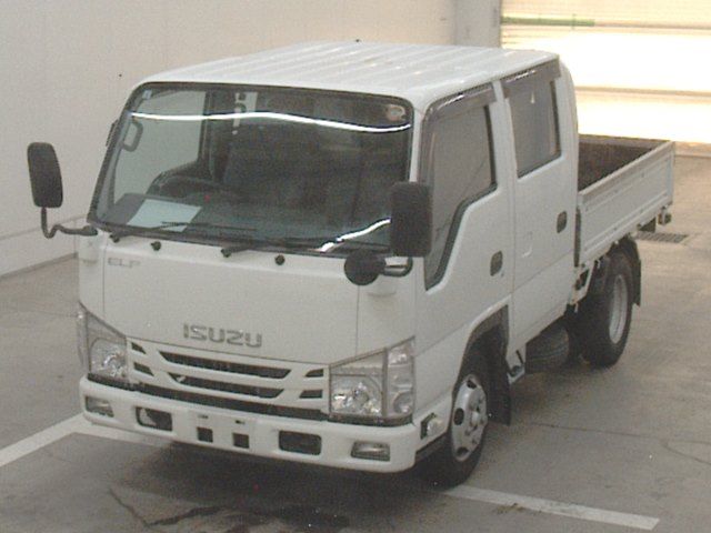 Japan Auction Vehicles 10 2017 Isuzu Elf Double cab auction photo