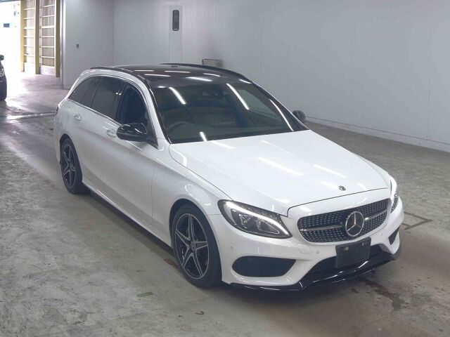 Japan Auction Vehicles 8 2017 Mercedes-Benz C-Class Station Wagon C180 Laureus ED auction photo
