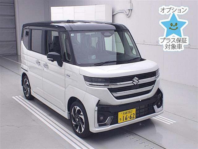 Japan Auction Vehicles 14 2025 Suzuki Spacia カスタムハイブリッドXSターボゼ auction photo