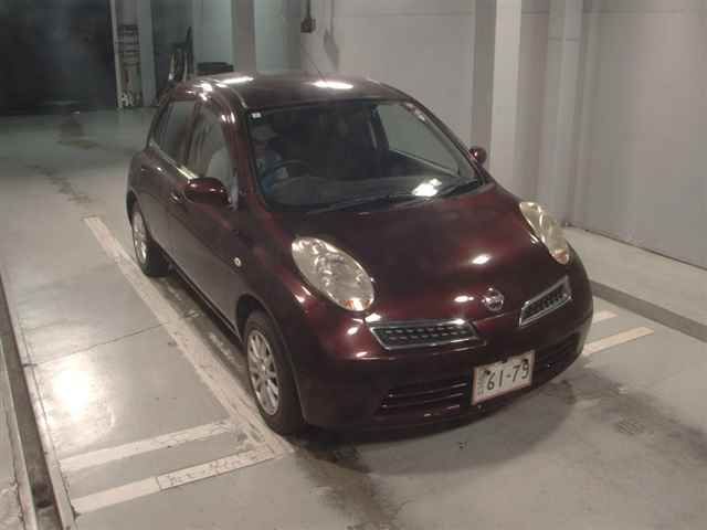 Japan Auction Vehicles 12 2008 Nissan March auction photo