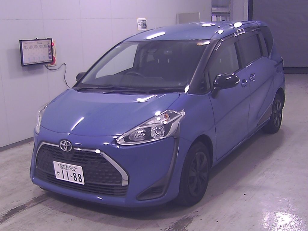 2022 Toyota Sienta GセーフティエディションII 7人 auction photo 4
