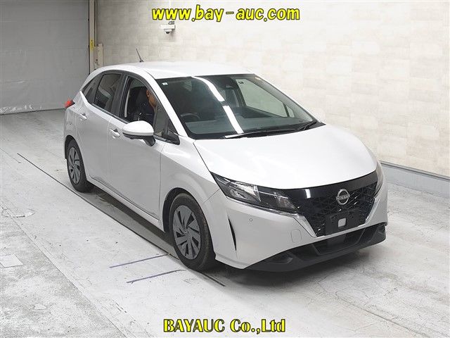 2022 Nissan Note S Japan auction vehicle