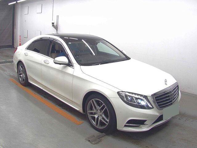 Japan Auction Vehicles 8 2015 Mercedes-Benz S-Class S400HV AMG Suho P auction photo