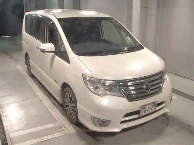 2015 Nissan Serena ハイウェイスターVセレクション+ Japan auction vehicle